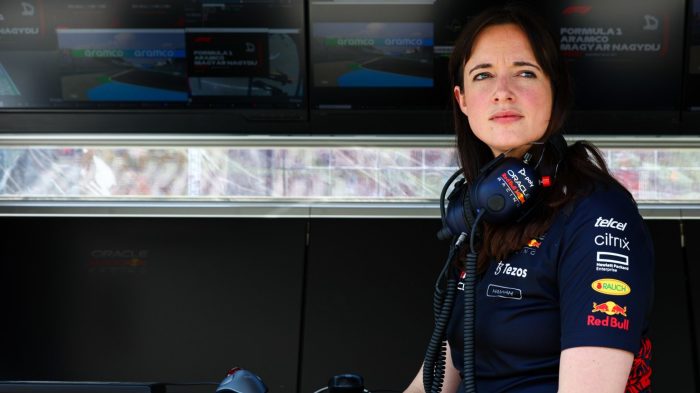 Die leitende Strategieingenieurin Hannah Schmitz. Foto: Formula1.com