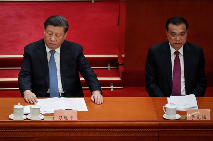 Eröffnungssitzung der Politischen Konsultativkonferenz des chinesischen Volkes (CPPCC) in Peking. Foto: EPA-EFE/epa-efe/mark R. Cristino