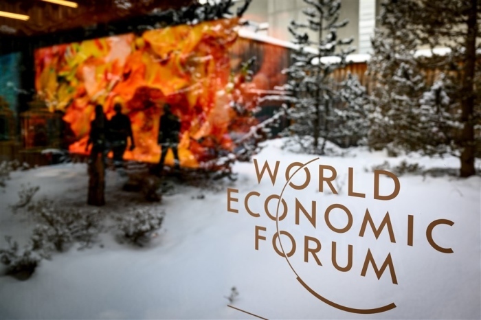 Das Weltwirtschaftsforum WEF 2023. Foto: epa/Laurent Gillieron