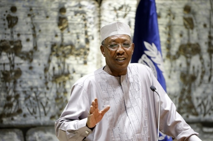 Präsident Idriss Deby Itno aus dem Tschad. Foto: epa/Abir Sultan