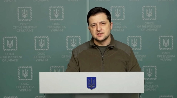 Der ukrainische Präsident Wolodymyr Selenskyj. Foto: epa/Ukrainian Presidential Press Ser