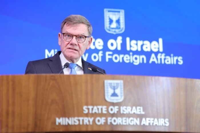 Der deutsche Außenminister Johann Wadephul besucht Israel. Foto: epa/Abir Sultan