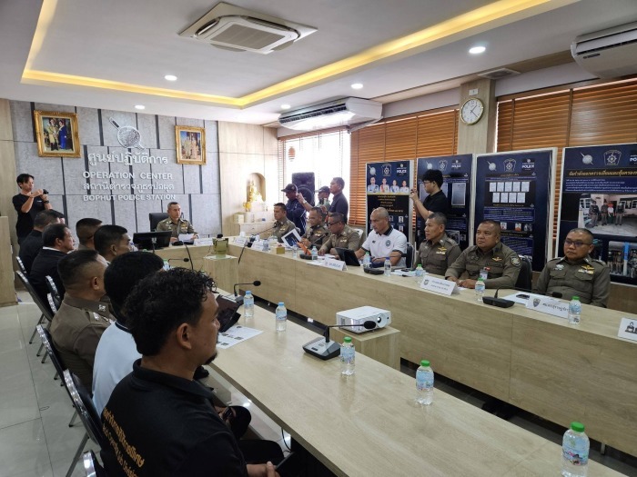 Nach Angaben der Polizei geht der tödliche Angriff auf einen langjährigen Konflikt zwischen rivalisierenden Taxifahrergruppen zurück. Foto: Surat Thani Provincial Police