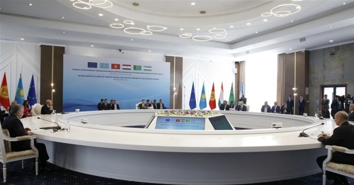 Zweites Treffen der Staatschefs von Zentralasien und des Präsidenten des Europäischen Rates. Foto: epa/Igor Kovalenko