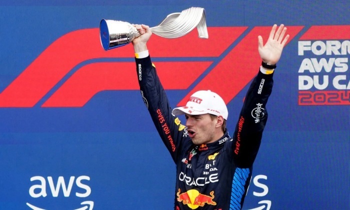 Der niederländische Red Bull Racing-Fahrer Max Verstappen. Foto: epa/Hawn Thew
