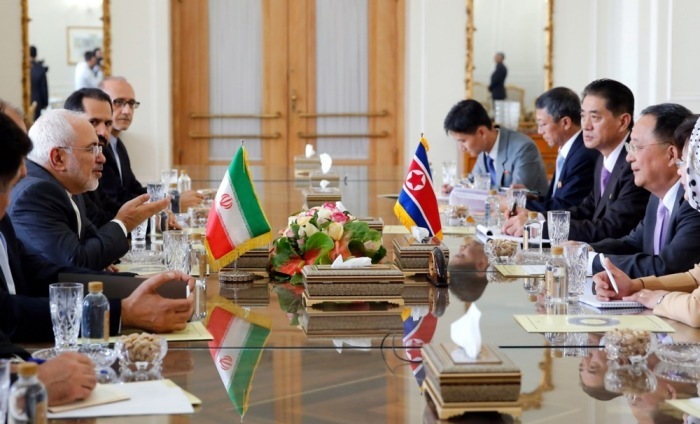 Nordkoreas Außenminister Ro Yong-ho besucht Teheran. Foto: epa/Abedin Taherkenareh
