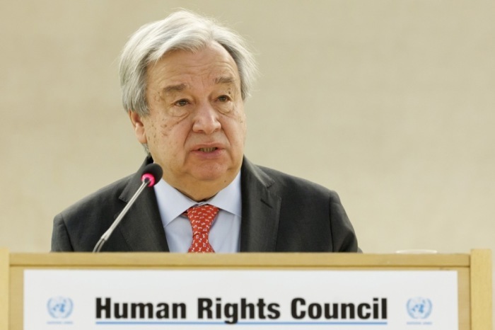 Die 55. Sitzung des Menschenrechtsrates. Foto: epa/Salvatore Di Nolfi