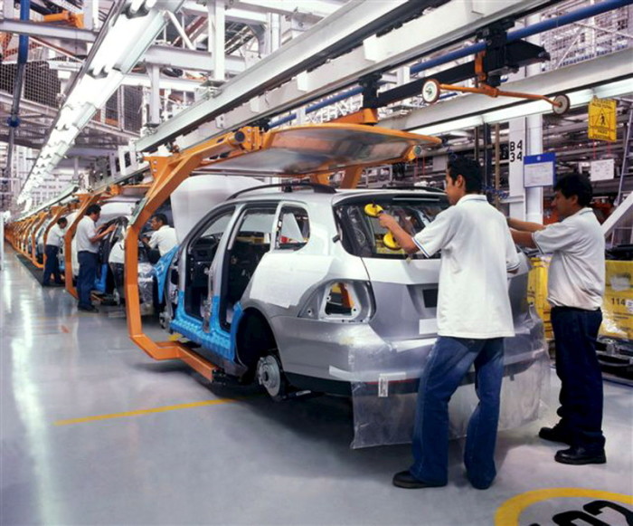  VW-Produktion in Mexiko. Foto: epa/Vw Handout