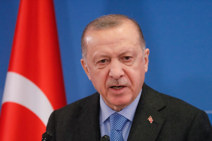 Der Türkische Präsident Recep Tayyip Erdogan. Foto: epa/Stephanie Lecocq