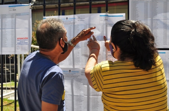 Wahlen zur Legislative in Argentinien. Foto: epa/Enrique Garcia Medina