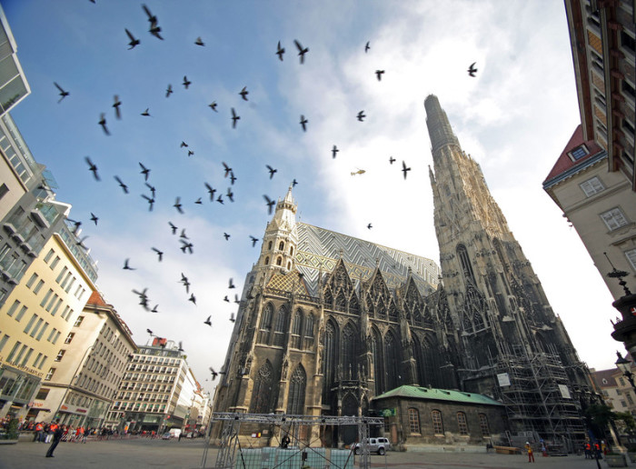  Der Stephansdom in Wien. Foto: epa/Georg Hochmuth
