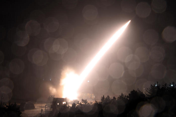 Die Antwort der Alliierten auf den Raketenstart Nordkoreas. Foto: epa/Joint Chiefs Of Staff