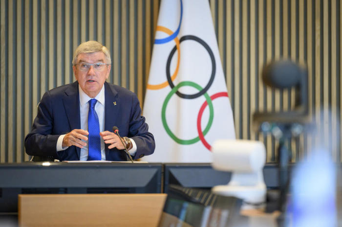 Thomas Bach, Präsident des Internationalen Olympischen Komitees (IOC). Foto: epa/Laurent Gillieron