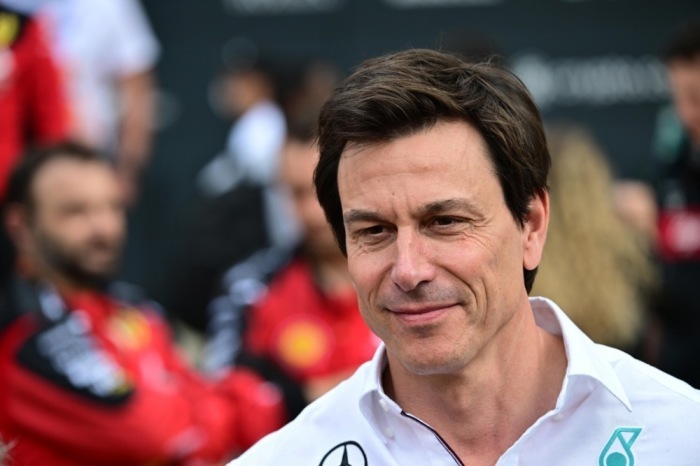 Der Teamchef von Mercedes-AMG Petronas Toto Wolff. Foto: epa/Christian Bruna