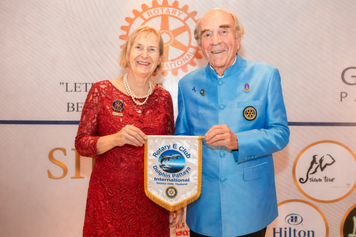 Dr. Margret und Dr. Otmar Deter prägten den Rotary E-Club Dolphin Pattaya International über viele Jahre.