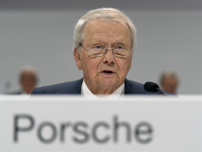 Wolfgang Porsche, Vorsitzender des Aufsichtsrates der Porsche Automobile Holding SE. Foto: EPA-EFE/Ronald Wittek