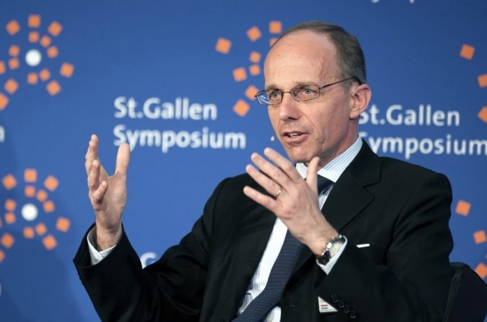 Der Luxemburger Finanzminister Luc Frieden. Foto: epa/Gian Ehrenzeller
