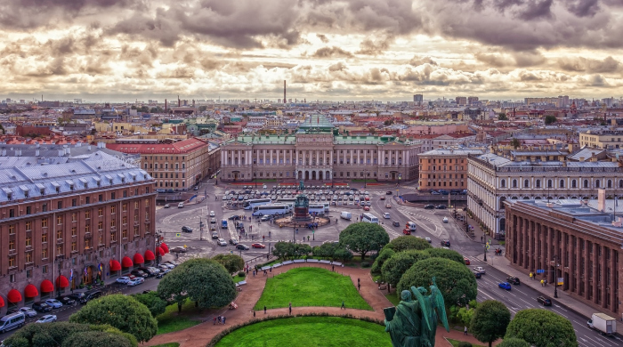 Stadtbild und Rathaus von St. Petersburg. Foto: Pixabay/Peter H