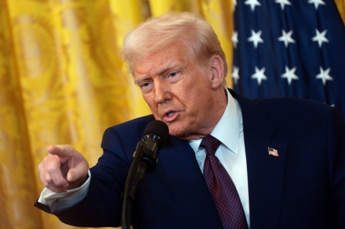 US Präsident Donald Trump im Weißen Haus. Foto: epa/Will Oliver