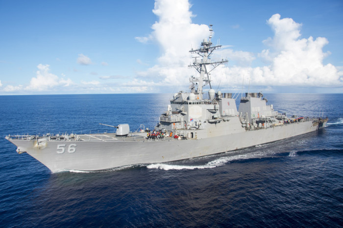  Der Zerstörer «USS John S. McCain». Foto: epa/Us Navy / Brenton Poyser Handout