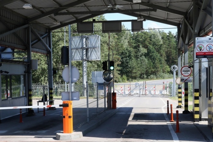 Lithauen schließt zwei Grenzübergänge zum benachbarten Weißrussland. Foto: epa/Stringer