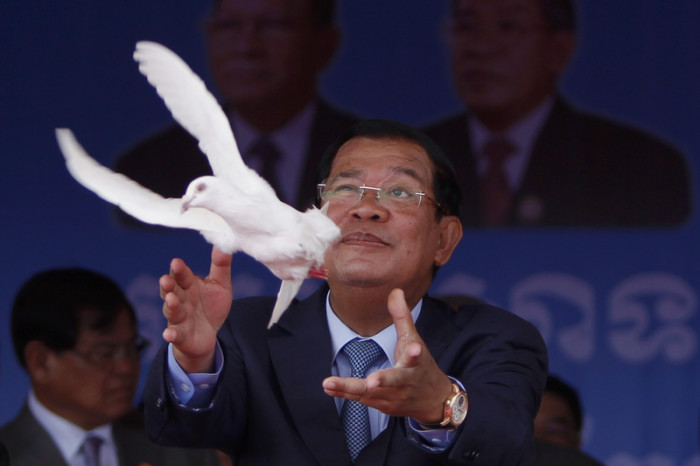  Ministerpräsident Hun Sen. Foto: epa/Kith Serey