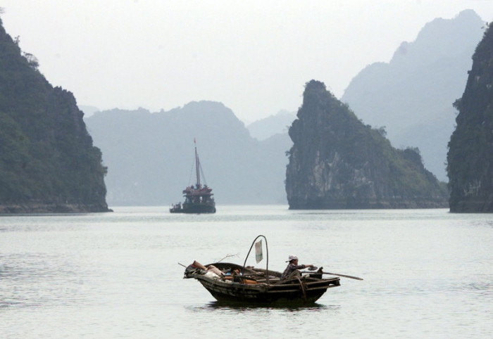  Die Halong-Bucht in Vietnam (Archivbild). Foto: epa/Sergei Chirikov
