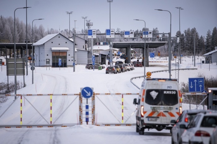 Finnland schließt die Grenze zu Russland, um Asylsuchende aufzuhalten. Foto: epa/Janne Kuronen