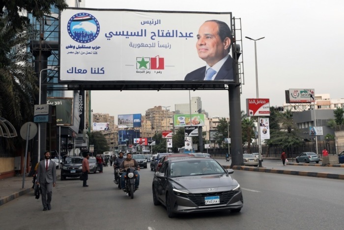 Ägypten bereitet sich auf die Präsidentschaftswahlen vor. Foto: epa/Khaled Elfiqi