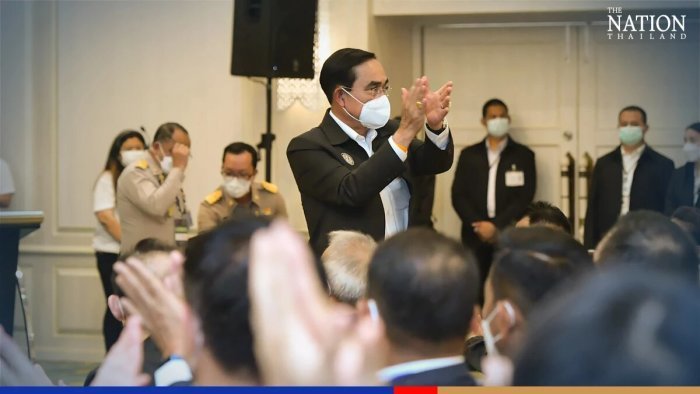 Premierminister Prayut Chan-o-cha stellte auf dem Tourismuskongress in Phuket die SMILE-Strategie vor. Foto: The Nation