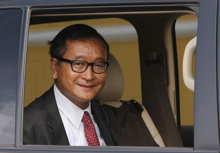  Sam Rainsy. Foto: epa/Mak Remissa