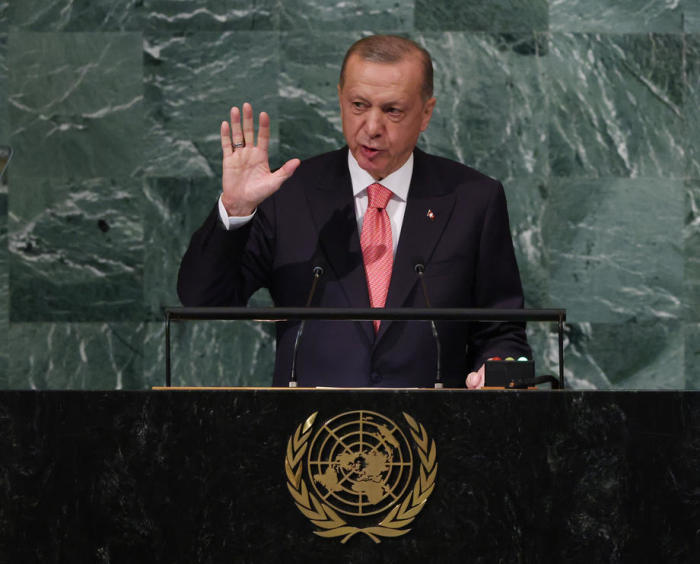 Der türkische Präsident Recep Tayyip Erdogan. Foto: epa/Justin Lane