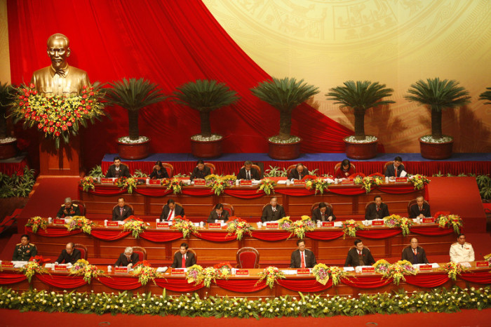  Nationaler Kongress der Kommunistischen Partei Vietnams. (Archivbild). Foto: epa/Luong Thai Linh