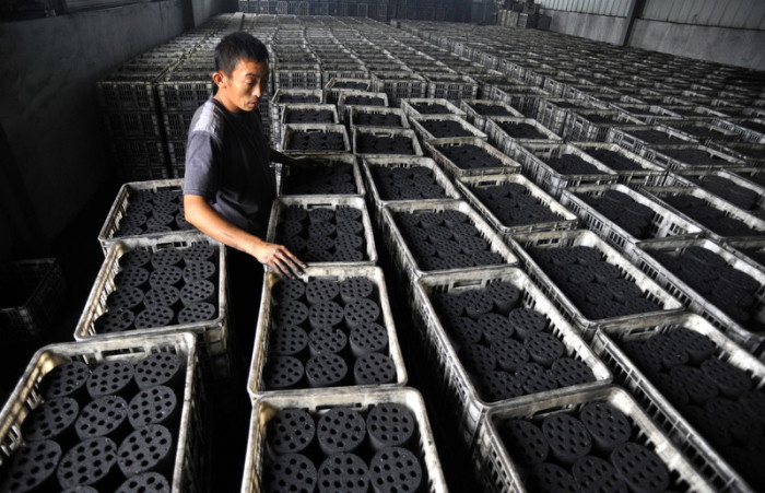  Auch für nordkoreanische Kohle hat China einen Importstopp verhängt. Foto: epa/Wu Hon