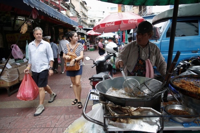 Bangkok wurde von Time Out zur zweitbesten Food-Stadt der Welt 2026 gekürt. Foto: epa/Rungroj Yongrit