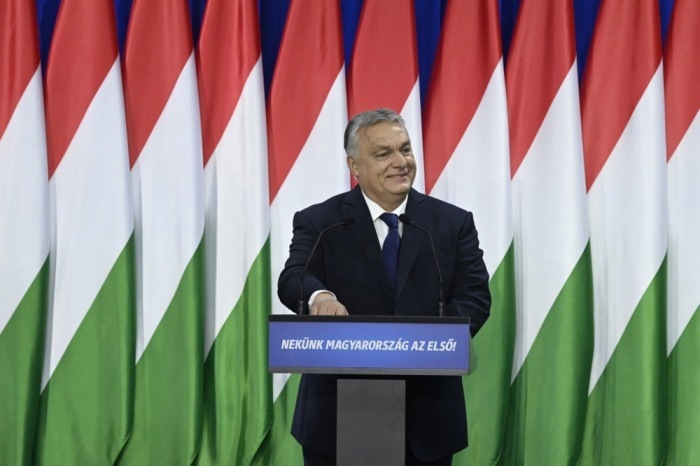 Ungarischer Ministerpräsident Viktor Orban hält seine jährliche Rede zur Lage der Nation