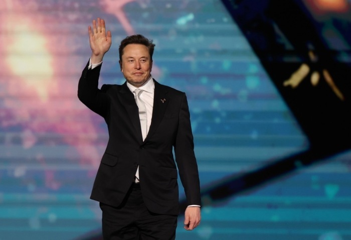 Elon Musk spricht beim Saudi-US Investment Forum in Riad während Trumps Staatsbesuch in Saudi-Arabien. Foto: epa/Ali Haider