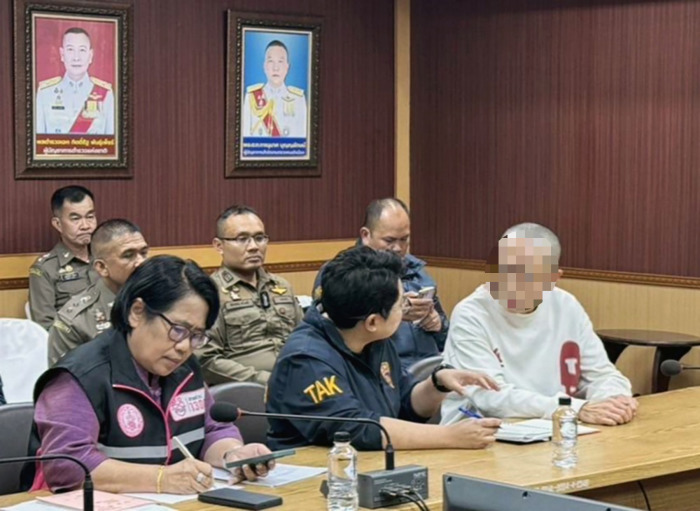 Der chinesische Schauspieler Wang Xing wurde am Dienstag in Myanmar aufgefunden und nach Thailand zurückgebracht. Foto: epa-efe/Royal Thai Police