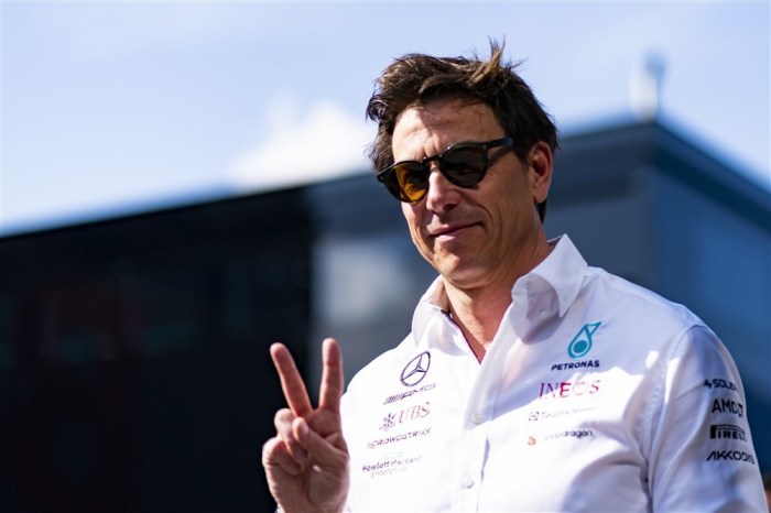 Geschäftsführer des Mercedes-AMG PETRONAS F1 Teams, der österreichische Unternehmer 