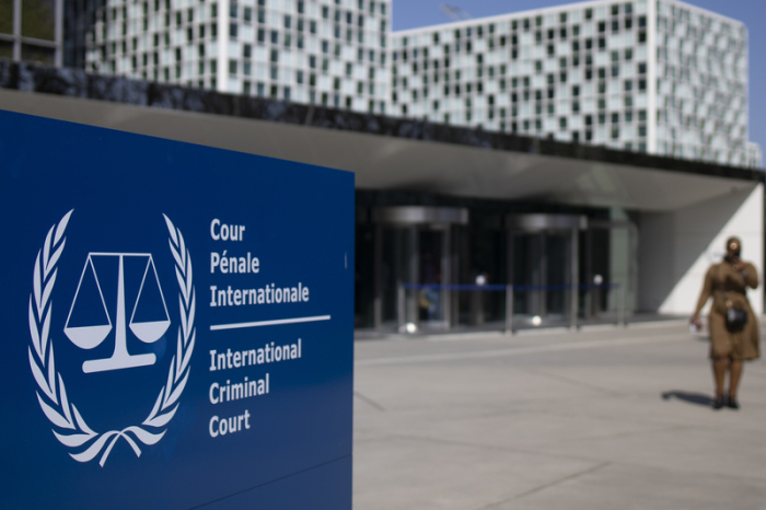 Der Sitz des Internationalen Strafgerichtshofs. Foto: Peter Dejong/Ap/dpa