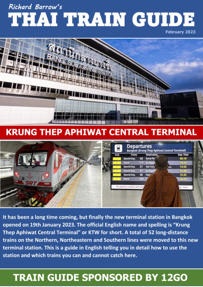 Mit diesem praktischen PDF-Guide findet man sich im neuen Krung Thep Aphiwat Central Terminal zurecht.