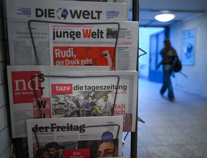 Die Printausgabe der Zeitung 