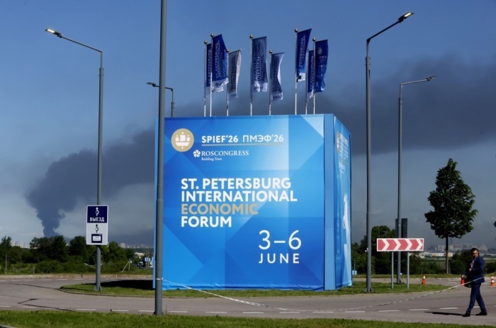 29. Internationales Wirtschaftsforum in St. Petersburg. Foto: epa/Anatoly Maltsev