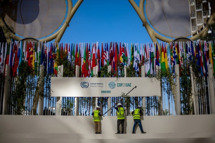 Die COP28-Klimakonferenz in Dubai. Foto: epa/Martin Divisek