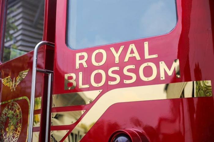 Jeden Samstag und Sonntag im November, Dezember und Januar werden Ausflüge mit der „Royal Blossom“ angeboten. Foto: State Railway Of Thailand