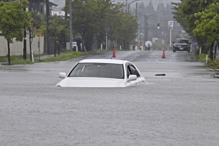 Heftige Regenfälle im Norden Japans