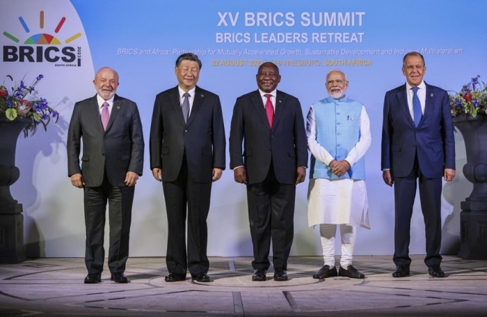 BRICS-Gipfel in Südafrika. Foto: epa/Russischer Pressedienst Des Aussenministeriums / Handout