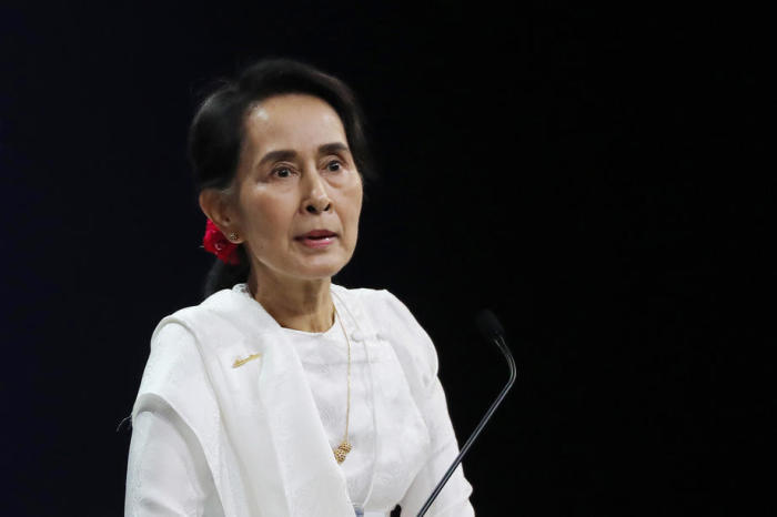 Die Militärjunta hat die gestürzte Regierungschefin Aung San Suu Kyi zu einer weiteren sechsjährigen Haftstrafe verurteilt. Foto: epa/Luong Thai Linh