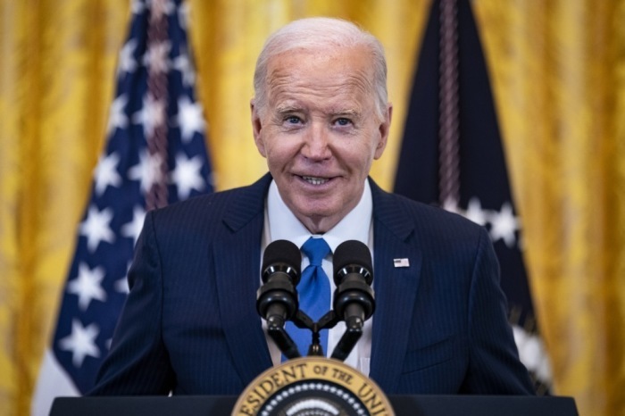 Präsident Joe Biden gibt einen Empfang zum Monat der Frauengeschichte im Weißen Haus. Foto: epa/Al Drago