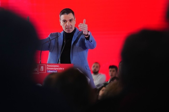 Pedro Sanchez, spanischer Premierminister und Generalsekretär der Sozialistischen Arbeiterpartei Spaniens (PSOE). Foto: epa/Borja Sanchez-trillo